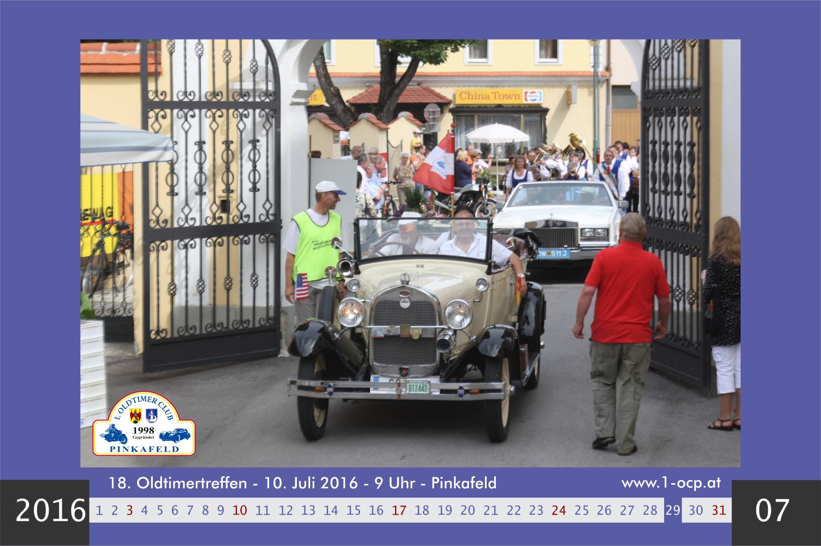 Oldtimerkalender 2016